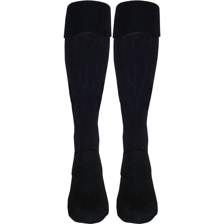 1301 NCAA Approved All Black Sock