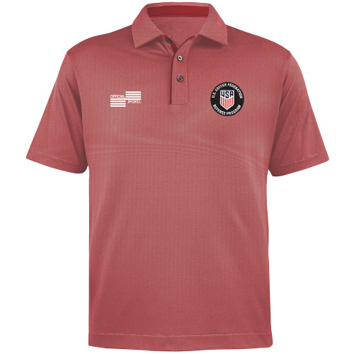 2416CL USSF Micro Stripe Golf Shirt