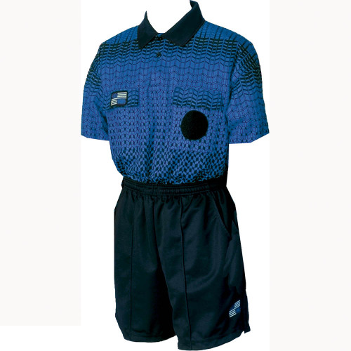 5017NC Old NISOA Coolwick SS Blue Grid Shirt