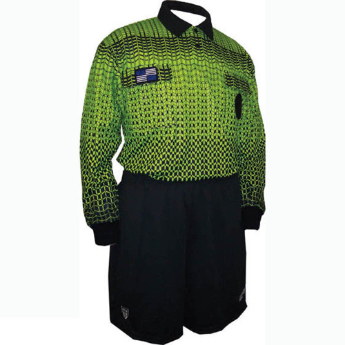 5022NC Old NISOA Coolwick LS Green Grid Shirt