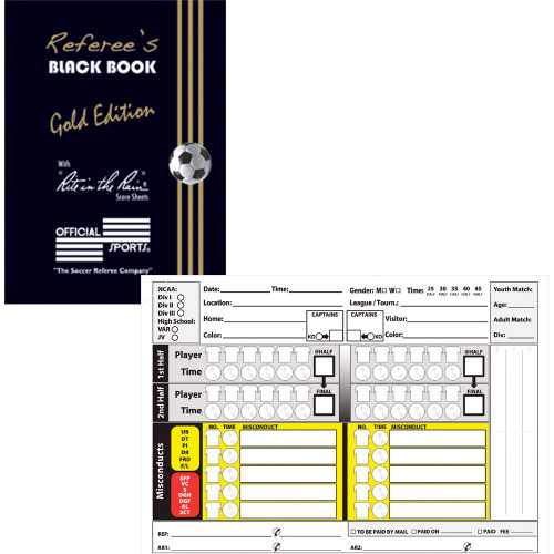 6096R Gold Edition Rite In The Rain Black Book