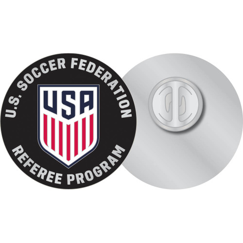 7058CL USSF Referee Crest Lapel Pin