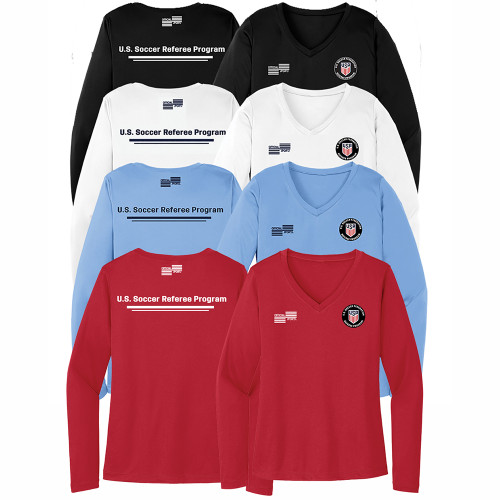 W2240CL USSF Women's Graphic Long Sleeve T